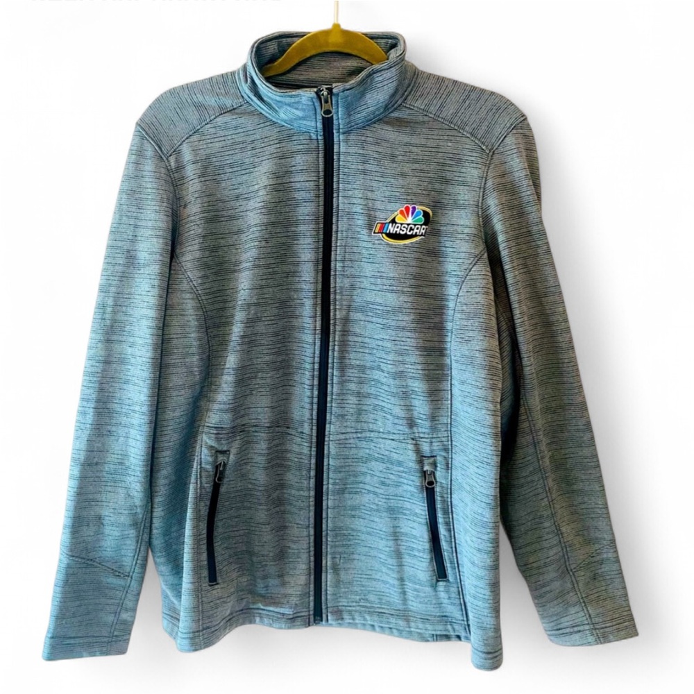 PORT AUTHORITY NBC NASCAR LOGO WOMENS LONG SLEEVE LIGHTWEIGHT JACKET SIZE XL